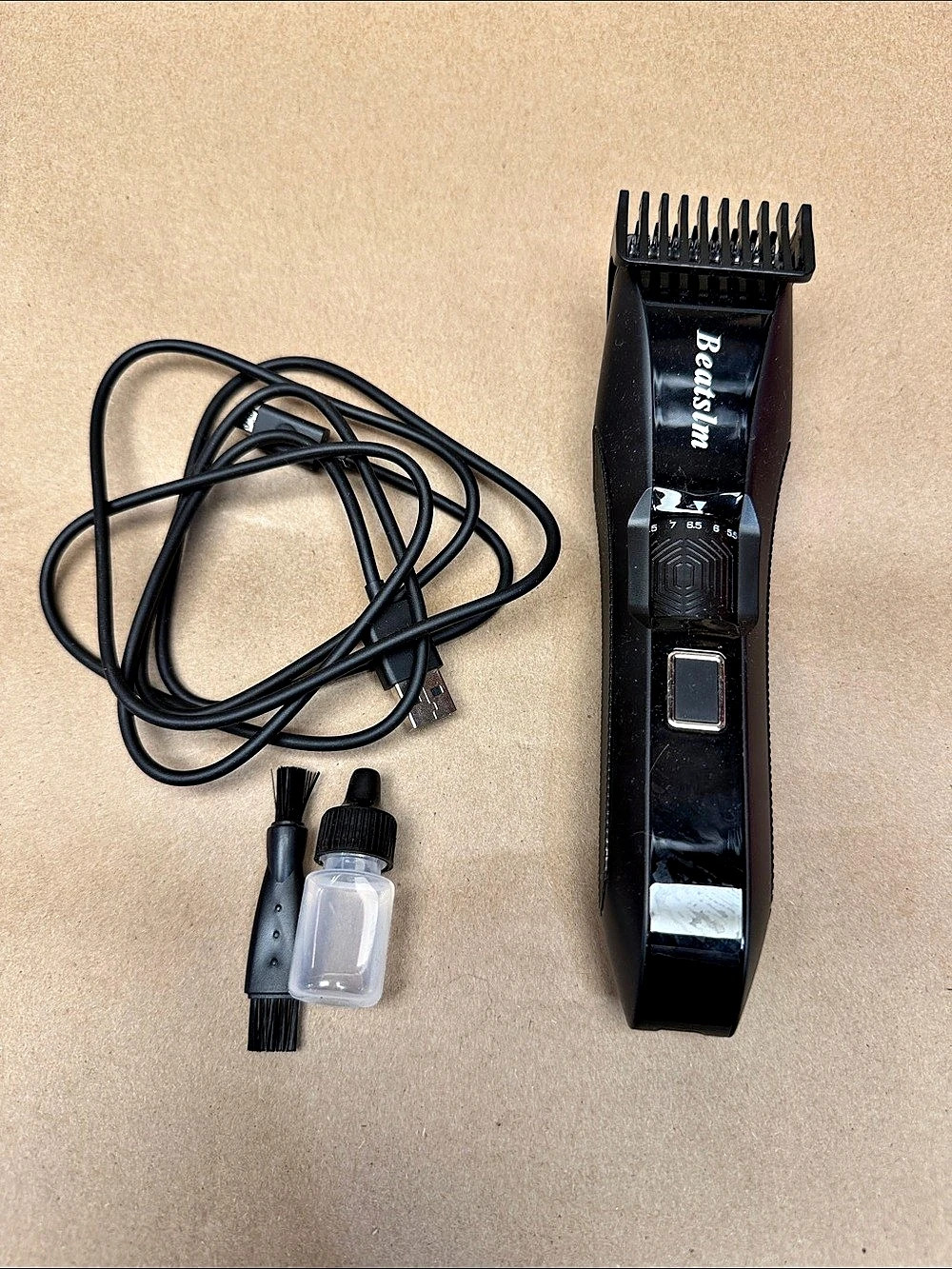 Beardman Beard Trimmer Model 938 Black Grooming Tool